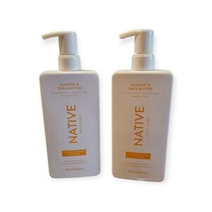 NEW Native Strengthening Shampoo, Almond & Shea Butter, new. Lot of 2. Free ship